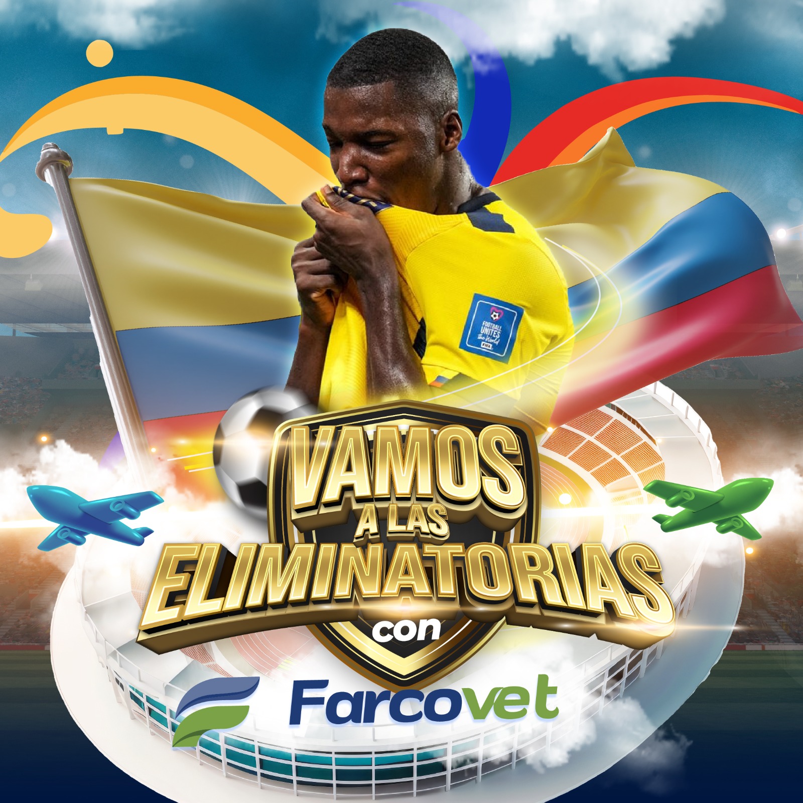 ¡🙌🏻Participa en nuestro sorteo y haz realidad tus sueños de acompañar a La Tri a los partidos de las Eliminatorias del Mundial 2026!  ⚽